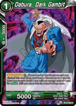 Dabura, Dark Gambit (BT11-086) - Vermilion Bloodline Foil