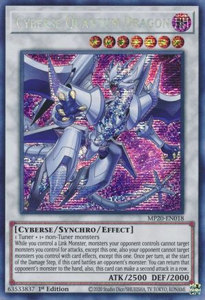 Cyberse Quantum Dragon (MP20-EN018) - 2020 Tin of Lost Memories 1st Edition