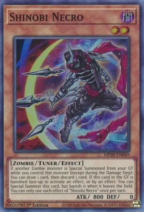 Shinobi Necro (MP20-EN049) - 2020 Tin of Lost Memories 1st Edition