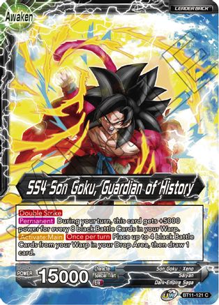 Son Goku // SS4 Son Goku, Guardian of History (BT11-121) - Vermilion Bloodline