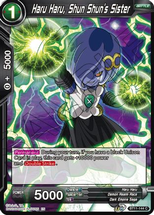 Haru Haru, Shun Shun's Sister (BT11-144) - Vermilion Bloodline Foil