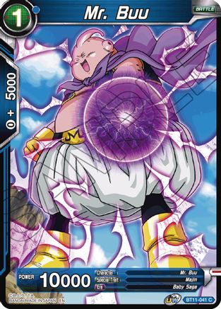 Mr. Buu (BT11-041) - Vermilion Bloodline Foil