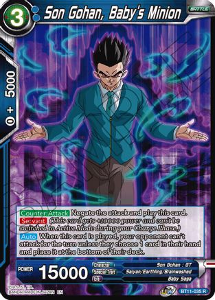 Son Gohan, Baby's Minion (BT11-035) - Vermilion Bloodline