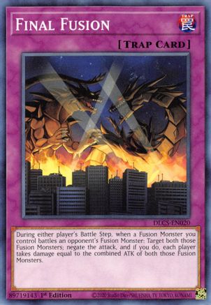 Final Fusion (DLCS-EN020) - Dragons of Legend: The Complete Series 1st Edition