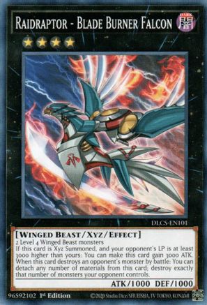Raidraptor - Blade Burner Falcon (DLCS-EN101) - Dragons of Legend: The Complete Series 1st Edition