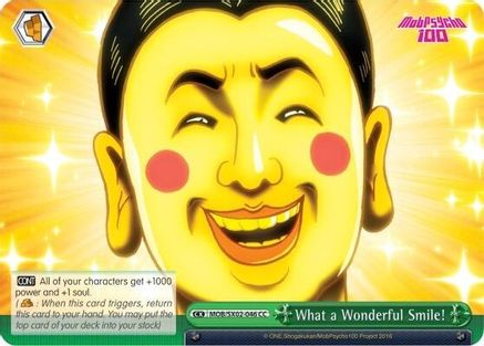 What a Wonderful Smile! (MOB/SX02-046 CC) - Mob Psycho 100