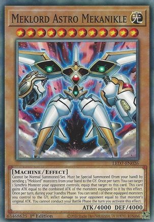 Meklord Astro Mekanikle (LED7-EN026) - Legendary Duelists: Rage of Ra Unlimited
