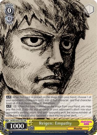Reigen: Empathy (MOB/SX02-002 RR) - Mob Psycho 100