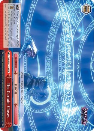The Curtain Closes (SR) (OVL/S62-TE19S SR) - Nazarick: Tomb of the Undead