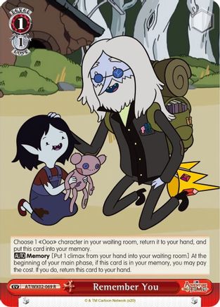 Remember You (AT/WX02-069 R) - Adventure Time