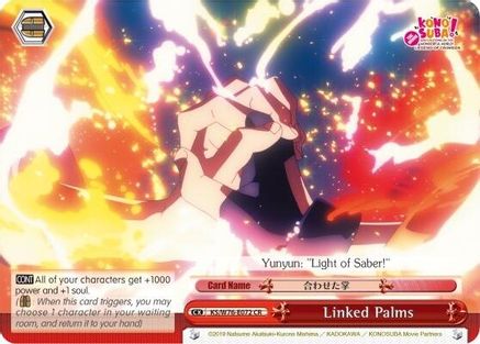 Linked Palms (KS/W76-E072 CR) - KonoSuba The Movie: Legend of Crimson