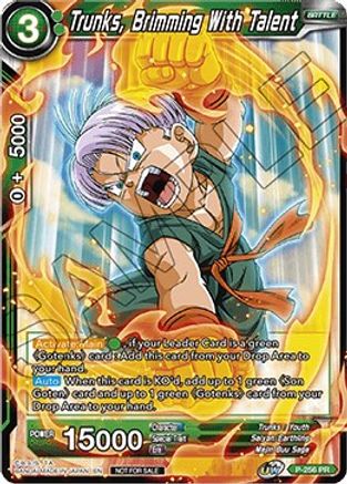 Trunks, Brimming With Talent (P-256) - Promotion Cards