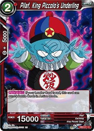 Pilaf, King Piccolo's Underling (DB3-011) - Draft Box 06 Giant Force