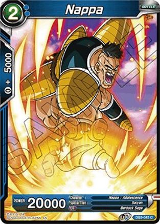Nappa (DB3-043) - Draft Box 06 Giant Force