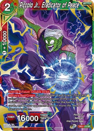 Piccolo Jr., Eradicator of Peace (DB3-115 ) - Draft Box 06 Giant Force