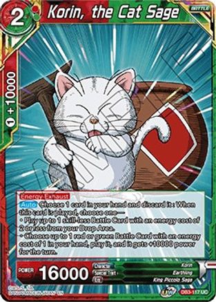 Korin, the Cat Sage (DB3-117 ) - Draft Box 06 Giant Force