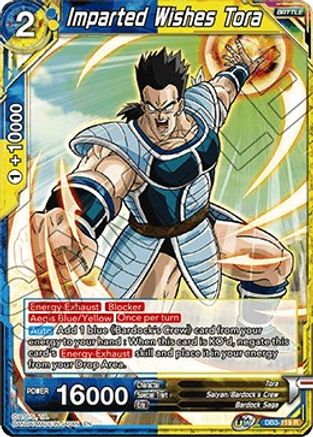 Imparted Wishes Tora (DB3-119) - Draft Box 06 Giant Force