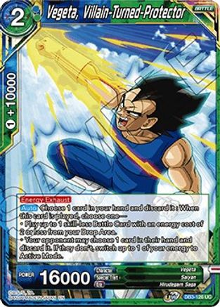 Vegeta, Villain-Turned-Protector (DB3-126) - Draft Box 06 Giant Force