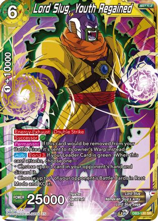 Lord Slug, Youth Regained (DB3-130) - Draft Box 06 Giant Force