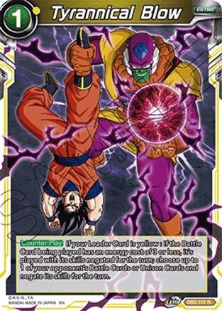 Tyrannical Blow (DB3-101) - Draft Box 06 Giant Force