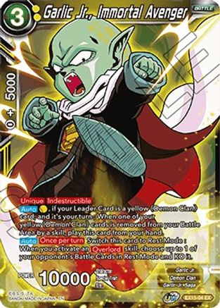 Garlic Jr., Immortal Avenger (EX15-04) - Expansion Deck Box Set 15 Battle Enhanced