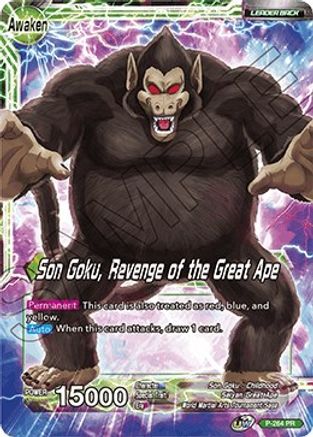 Son Goku // Son Goku, Revenge of the Great Ape (P-264) - Promotion Cards Foil