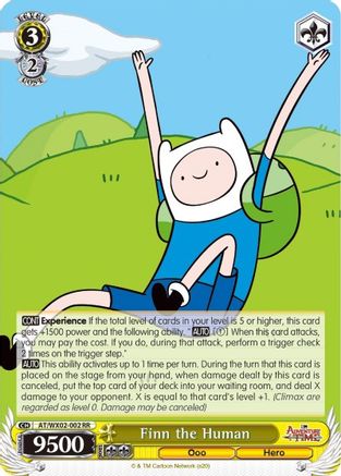 Finn the Human (AT/WX02-002 RR) - Adventure Time