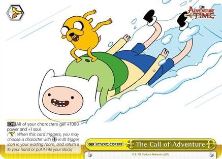 The Call of Adventure (RRR) (AT/WX02-035R RRR) - Adventure Time
