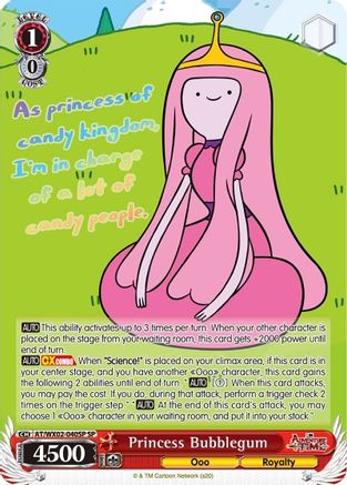 Princess Bubblegum (SP) (AT/WX02-040SP SP) - Adventure Time