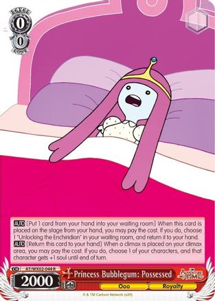 Princess Bubblegum: Possessed (AT/WX02-044 R) - Adventure Time