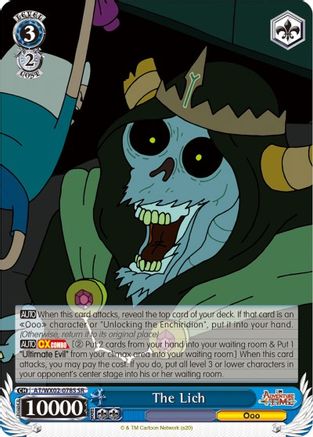 The Lich (SR) (AT/WX02-078S SR) - Adventure Time
