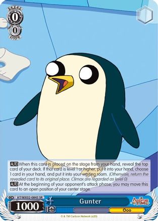 Gunter (SR) (AT/WX02-084S SR) - Adventure Time