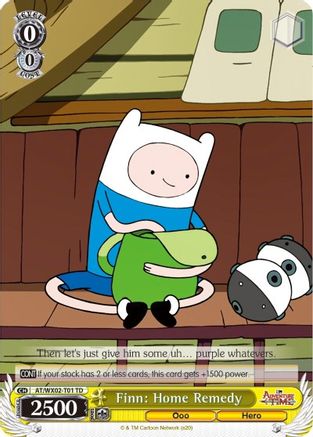 Finn: Home Remedy (AT/WX02-T01 TD) - Adventure Time