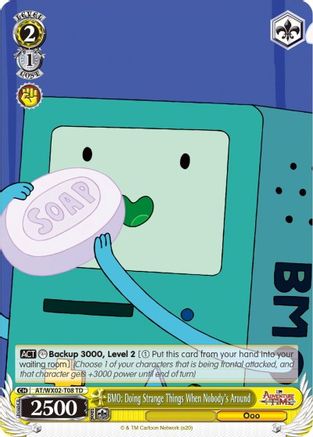 BMO: Doing Strange Things When Nobody's Around (AT/WX02-T08 TD) - Adventure Time