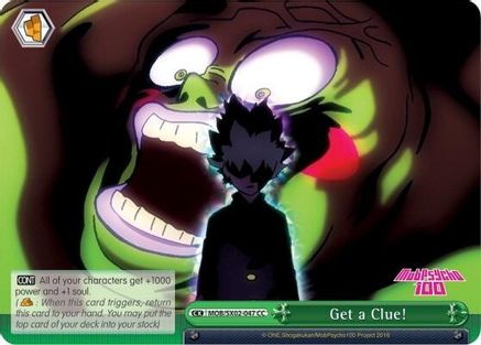 Get a Clue! (MOB/SX02-047 CC) - Mob Psycho 100