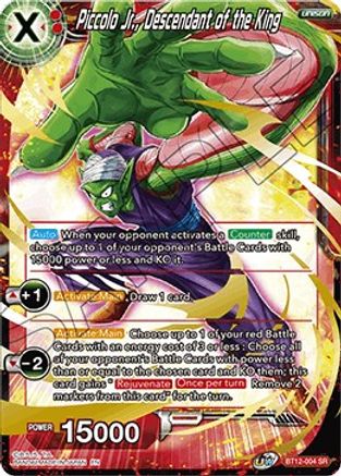 Piccolo Jr., Descendant of the King (BT12-004) - Vicious Rejuvenation