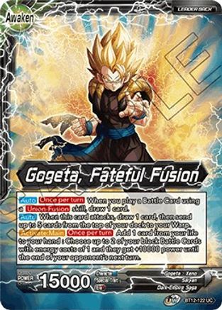 Son Goku & Vegeta // Gogeta, Fateful Fusion (BT12-122) - Vicious Rejuvenation