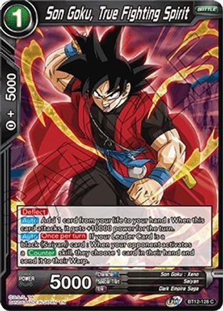 Son Goku, True Fighting Spirit (BT12-128) - Vicious Rejuvenation