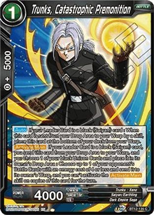 Trunks, Catastrophic Premonition (BT12-135) - Vicious Rejuvenation