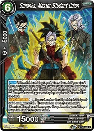 Gohanks, Master-Student Union (BT12-139) - Vicious Rejuvenation