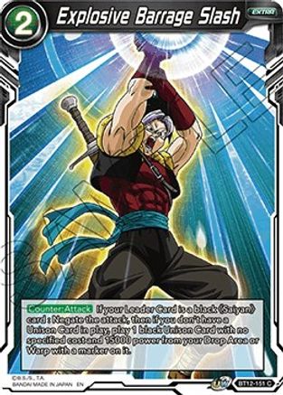 Explosive Barrage Slash (BT12-151) - Vicious Rejuvenation