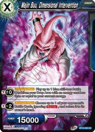 Majin Buu, Dimensional Intervention (BT12-030) - Vicious Rejuvenation
