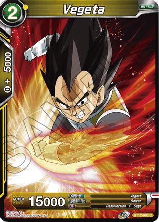 Vegeta (BT12-093) - Vicious Rejuvenation Foil