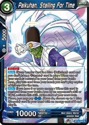 Paikuhan, Stalling for Time (BT12-042) - Vicious Rejuvenation Foil