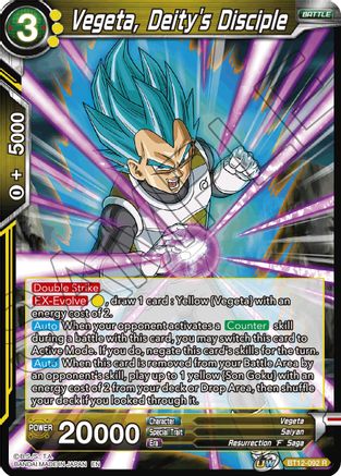 Vegeta, Deity's Disciple (BT12-092) - Vicious Rejuvenation