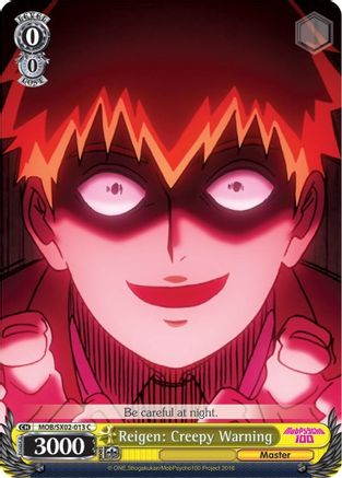 Reigen: Creepy Warning (MOB/SX02-013 C) - Mob Psycho 100