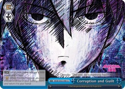 Corruption and Guilt (MOB/SX02-098 CC) - Mob Psycho 100