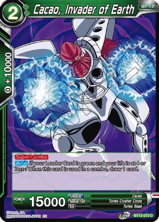Cacao, Invader of Earth (BT12-073) - Vicious Rejuvenation