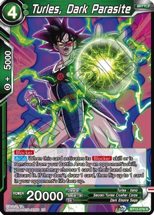 Turles, Dark Parasite (BT12-079) - Vicious Rejuvenation