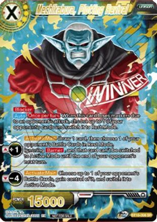 Mechikabura, Plotting Revival (Winner Stamped) (BT10-096) - Tournament Promotion Cards